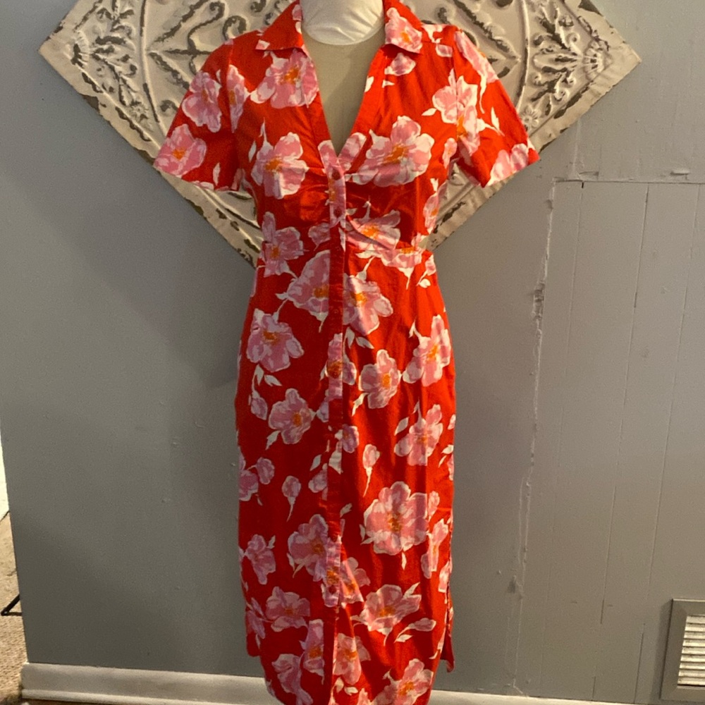 Old navy size S red dress